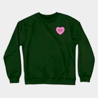 Improv makes me a better person. Crewneck Sweatshirt